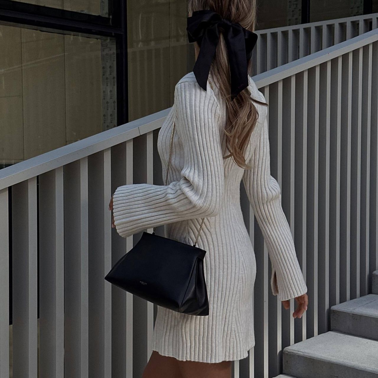 Brooke's Knitted Fall Mini Dress | York & Dante - Shop Now Brooke's Knitted Fall Mini Dress | York & Dante - Shop Now