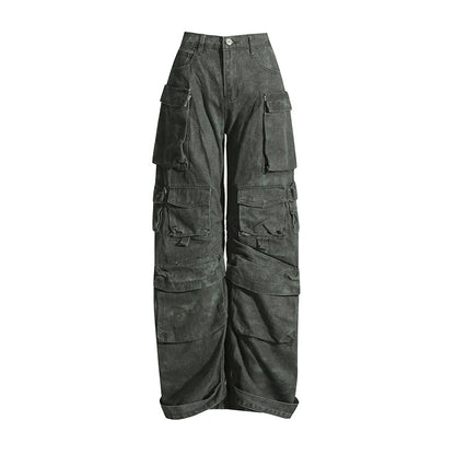 Baggy Camouflage Multi Pocket Cargo Pants