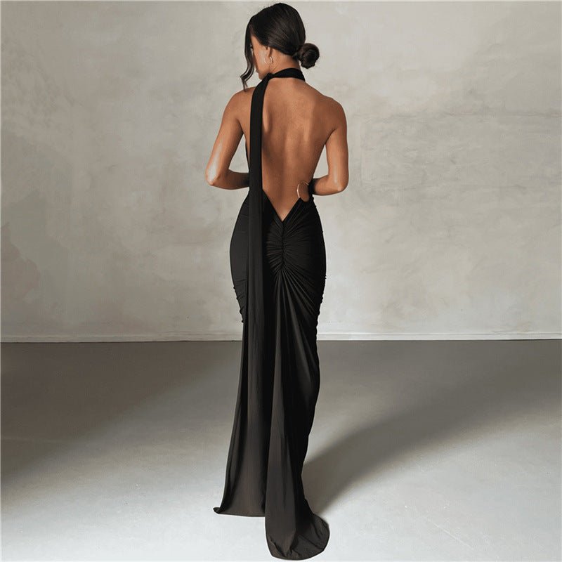 Carmen Backless Maxi Dress | Shop Now - York & Dante York & Dante Carmen Backless Maxi Dress | Shop Now - York & Dante York & Dante