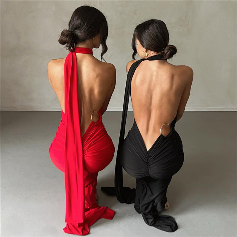 Carmen Backless Maxi Dress | Shop Now - York & Dante York & Dante Carmen Backless Maxi Dress | Shop Now - York & Dante York & Dante