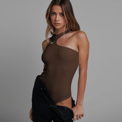 Shoulder Cutout Bodysuit